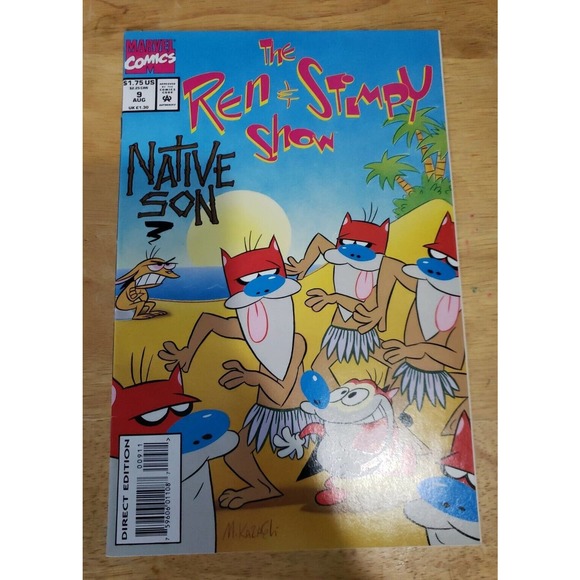 REN & STIMPY SHOW MARVEL Native Son #9 - Picture 1 of 3